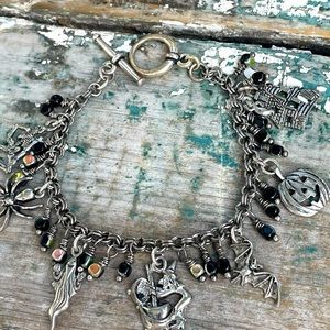Halloween charm bracelet